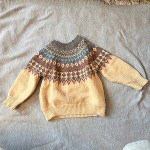 Cozy Multicolor Knit Sweater